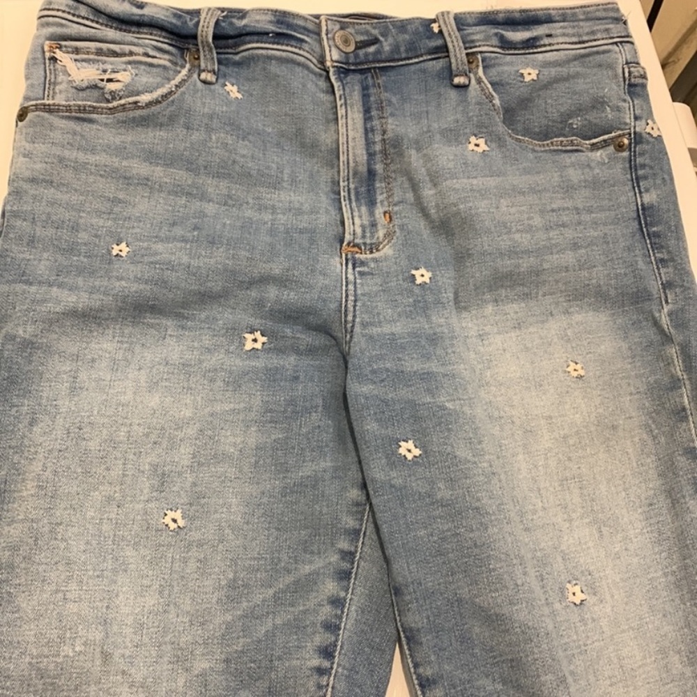 High Rise Ankle Jeans